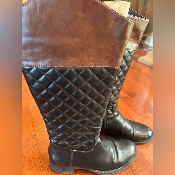 Kohl's Shoes - Black/Brown Riding Boot